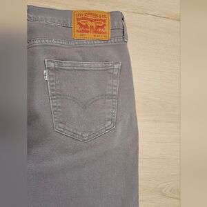 Levi's Men's Classic Gray Straight Jeans